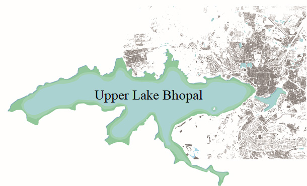 susceptibility profiling was carried out on all 150  E. coli isolates using 19 different antibiotics. (10,  11)  Figure 1. Upper Lake Bhopal, India (GPS Coor dinates 23o14’41.532”N , 77o22’37.488 E)