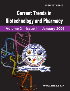 					View Vol. 3 No. 1 (2009): Current Trends in Biotechnology and Pharmacy
				