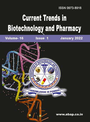 					View Vol. 16 No. 1 (2022): Current Trends in Biotechnology and Pharmacy
				